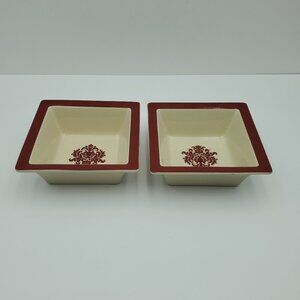 Biltmore Inspirations Damask Square Bowls